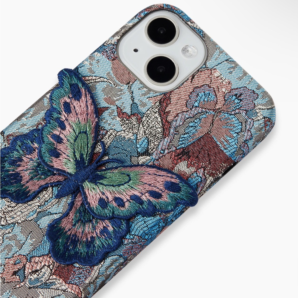 Embroidered Phone Case: IPhone 15